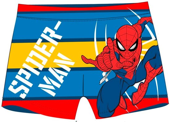 Marvel Spiderman Boys boxer swim wear- zwembroek Jongens Maat 116/122