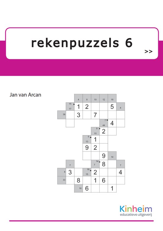 Rekenpuzzels 6 - cover