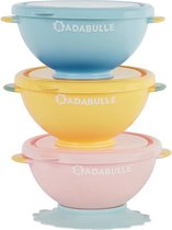 Badabulle Funcolors Bowls Kommetjes met Deksel B005108