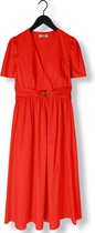 Twinset Milano Woven Dress Jurken Dames - Kleedje - Rok - Jurk - Rood - Maat 40