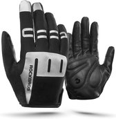 ROCKBROS Heren Fietshandschoenen Full Finger Lente/Herfst Handschoenen Touchscreen SBR Sporthandschoenen voor Fietsen Motorrijden L