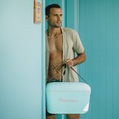 Bol.com Polarbox - Koelbox - met Schouderband - Pastelgroen - 12 Liter - 40x26x(H)23cm aanbieding