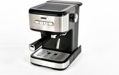 Bol.com Zanussi - CK114N Aroma Grande Barista Italian Espressomachine met stoompijpje - 20 bar - 1.25L - Zwart Inox aanbieding