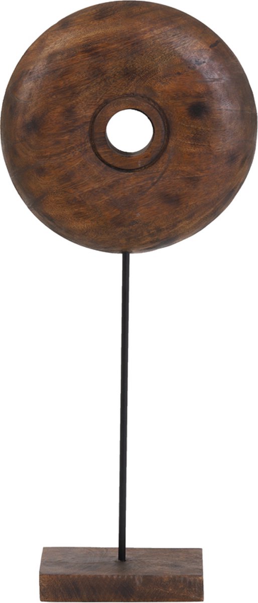 Ornament OLUMI - 28x10.5x65.5cm - Bruin