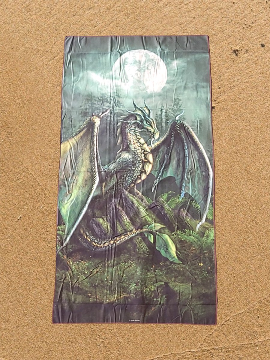 Draak Strandlaken 90*180cm Garwin Dragon