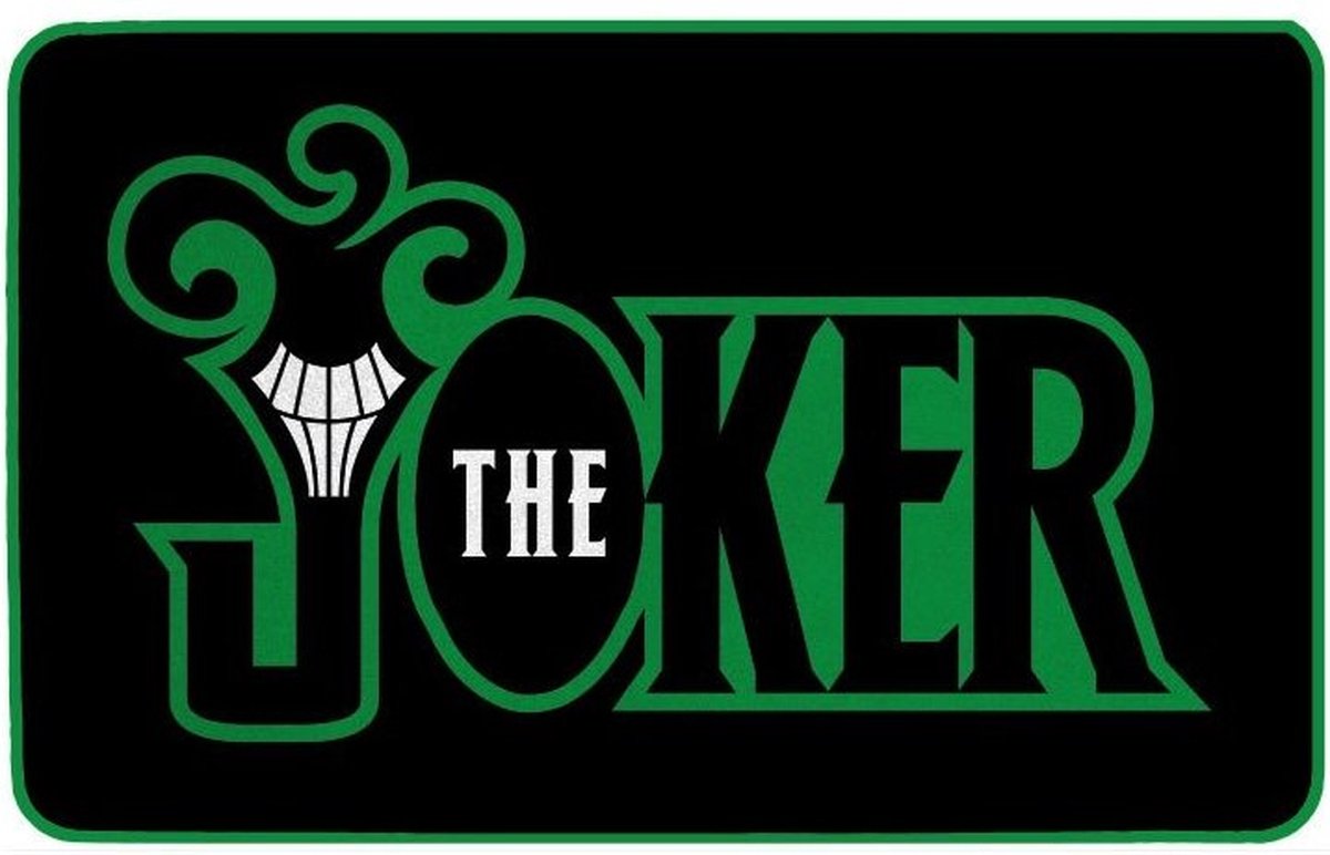 THE JOKER - Microfiber mat - 70x50cm