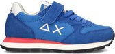 Sun68 Boys Tom Solid Lage sneakers - Jongens - Blauw - Maat 37