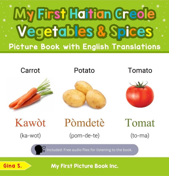 Teach &amp; Learn Basic Haitian Creole words for Children 4 - My First ...