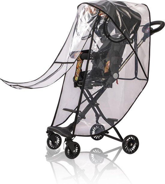Poussette Universelle Housse De Pluie Universelle Pour Poussette - Protection Transparente Et Aérée Pour Bébé Protection Pluie Poussette Yoyo