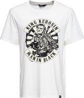 King Kerosin T-Shirt Classic ''Man In Black'' KKU41066 Black-XL