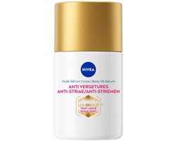 NIVEA Luminous630 Anti-Striae Lichaams Body Olie Serum - Serum voor Striemen en Vlekken Verwijderen - Zwangerschapsstriemen - Body Oil - Huidolie - 100ml