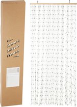 H&S Collection Deurgordijn 90x200 cm bamboe meerkleurig