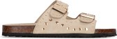 PS Poelman EMMIE Dames Sandalen - Beige - Maat 37