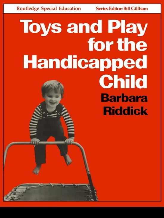 Toys and Play for the Handicapped Child - cover