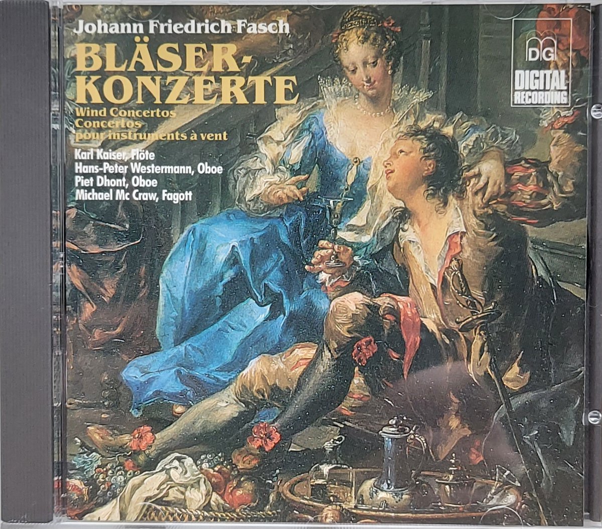 Johann Friedrich Fasch: Bläserkonzerte