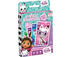 foto van Shuffle Gabby's Poppenhuis 4 in 1 Kaartspellen (Kwartet, memo, snap, actiespel)