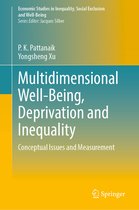 Economic Studies in Inequality, Social Exclusion and Well-Being- Multidimensional Well-Being, Deprivation and Inequality
