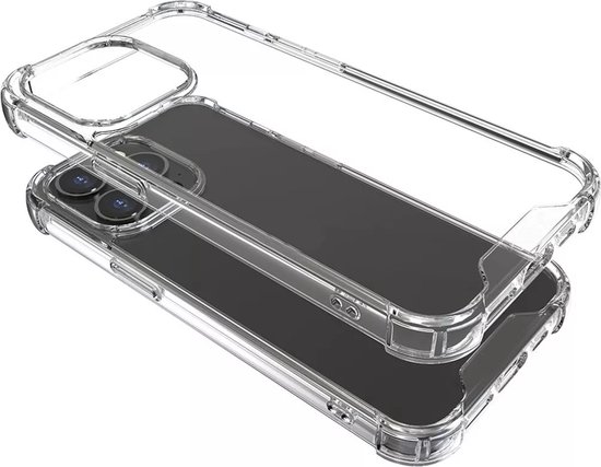 Coque antichoc – Coque arrière Crystal pour Apple iPhone 14 Pro Max | Bumper arrière transparent en PC et TPU