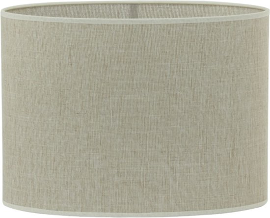 Foto: Light living lampenkap ovaal breska parel wit 38 x 17 5 x 28 cm modern