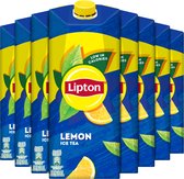 Lipton Ice Tea - Lemon - laag in calorieën - 8 x 1,5 l