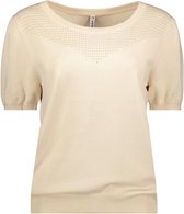 Zoso Pull Nina Pull tricoté 242 0007 Sable Taille Femme - S