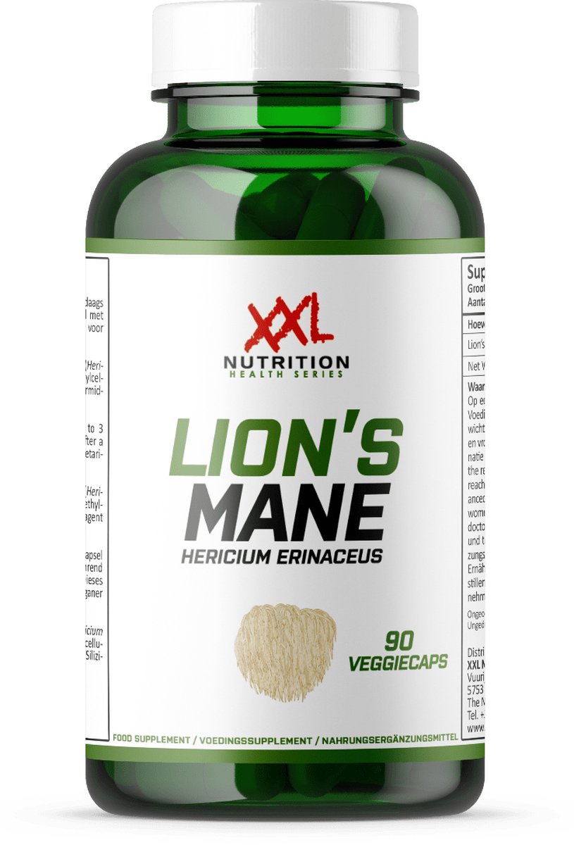Goedkoopste XXL Nutrition - Lion's Mane - 90 veggiecaps