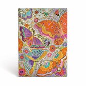 Playful Creations- Flutterbyes Midi Lined Softcover Flexi Journal (176 pages)