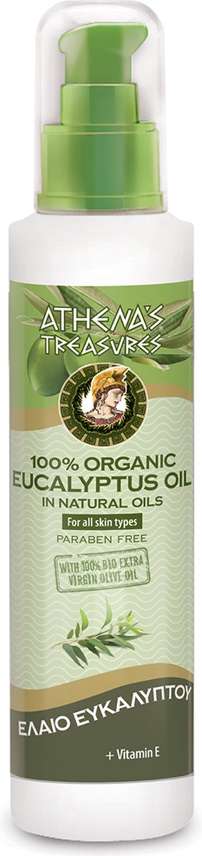 Goedkoopste Pharmaid Athena's Treasures Eucalyptus Organic Natural Oil 100ml De Kracht van Eucalyptus voor Huidverzorging en Meer