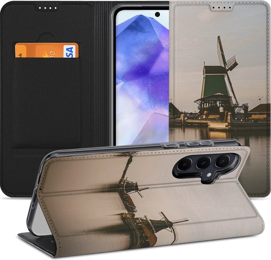 Stand Case Hoesje Maken Geschikt voor Samsung Galaxy A55 bol