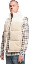 Urban Classics - Cord Mouwloos jacket - M - Creme