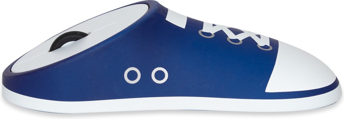 Funny Mouses - Sneaker stille muis (blauw) - draadloze computer laptop muis - eletronica gadget