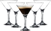 Glasmark Cocktail glazen - 12x - martini - 150 ml - glas - martini glazen