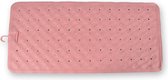 Badmat couleur saumon - 76 x 36 cm - tapis antidérapant - pour bain et douche Tapis de douche antidérapant en caoutchouc - 36x76 cm | Qualité | Rose