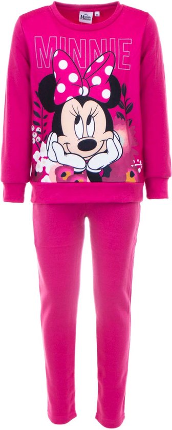 Disney Minnie Mouse Set - Joggingpak / Trainingspak / Vrijetijdspak - Roze - Maat 110/116 (6 jaar)