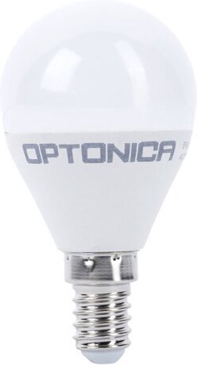 Optonica LED Kogellamp G45 E14 - 8W (vervangt 60W) - 710lm - 2700K Warm Wit - 230V - Ø45mm - Energiezuinig