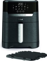 Bol.com Tefal Easy Fry & Grill Precision EY5058 2-in-1 - Heteluchtfriteuse - Antraciet aanbieding
