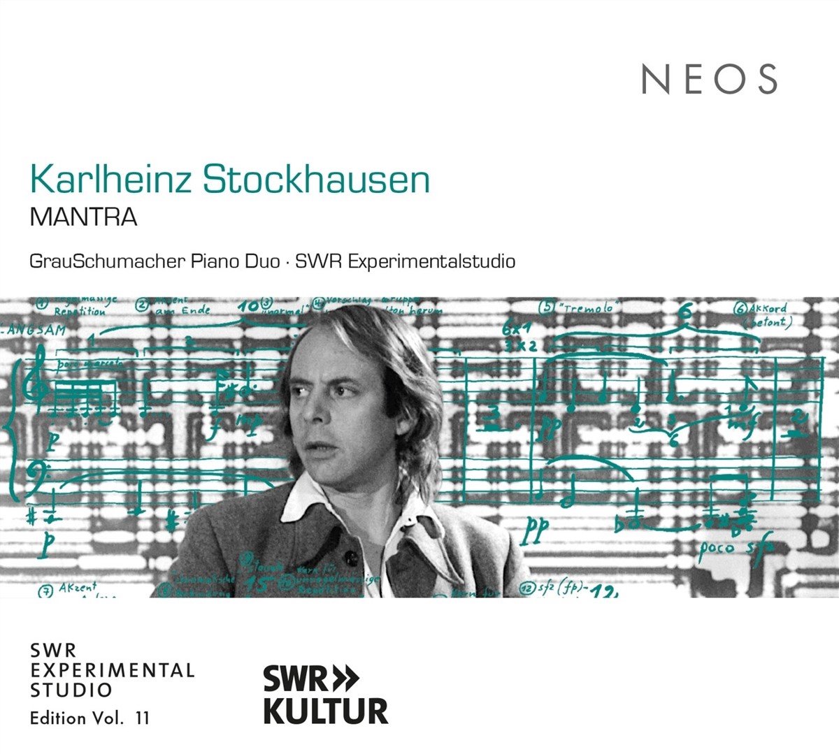 Grauschumacher Piano Duo & SWR Experimentalstudio - Karlheinz Stockhausen: Mantra (CD)