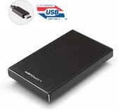 USB 3.1 Gen. 2 Type-C Boîtier Aluminium Externe pour disque dur 2.5'' SATA HDD/SSD jusqu'à 6 Gb/s