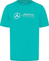Mercedes Logo Shirt Groen 2024 XXL - AMG - Formule 1 - Lewis Hamilton - George Russel