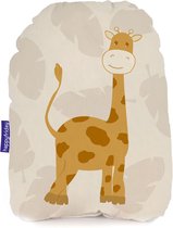 Kussen HappyFriday HF Mini Multicolour dieren Giraf 40 x 30 cm