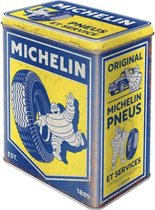 Tinnen Blik Michelin Vintage