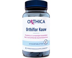 Orthica Orthiflor Kauw - biotica met vitamine D3 - 60 kauwtabletten