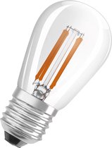OSRAM Superstar LED lamp, E27-basis helder glas ,Warm wit (22-K), 36- Lumen, substituut voor 35W-verlichtingsmiddel dimbaar, 1-Pak