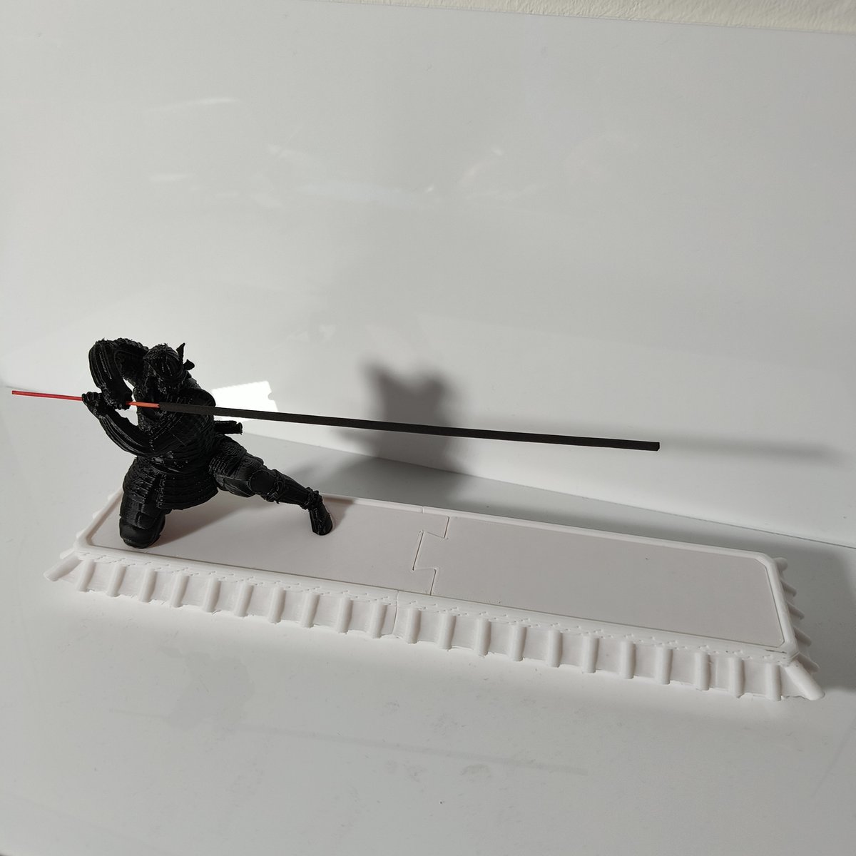 Wierook houder Samurai 3D geprint