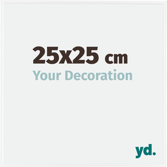Cadre Photo Your Decoration Evry - 25x25cm - Wit Brillant