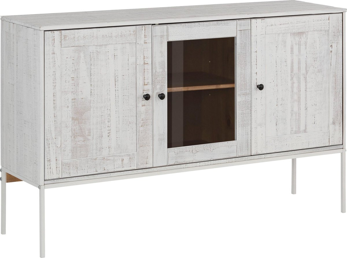 Mette-Dressoir - 3-Deurs 2-Laden - Wit