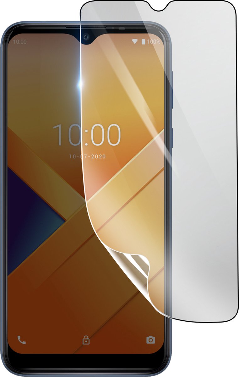 3mk, Geschikt voor Wiko Y81, Schokbestendige Hydrogel Screenprotector, Transparant
