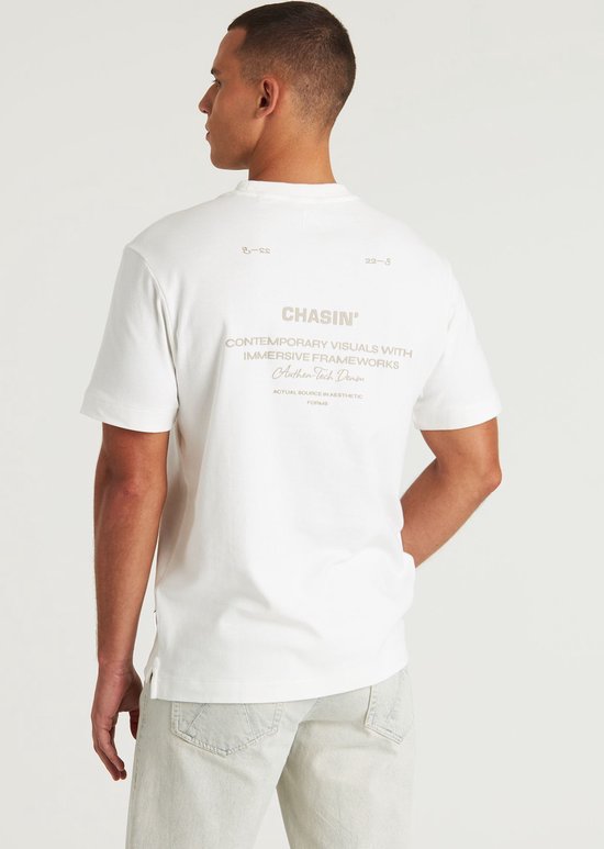 Chasin' T-shirt T-shirt afdrukken Draco Light Off-White Maat L