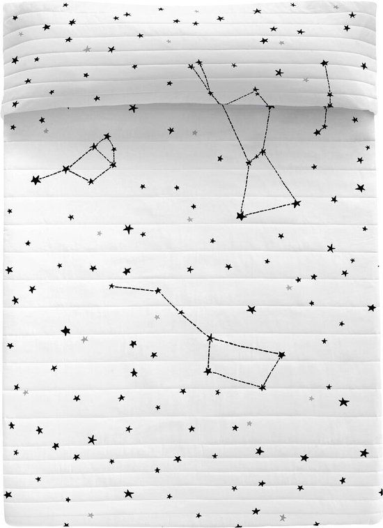 Sprei HappyFriday Blanc Constellation Multicolour 260 x 260 cm