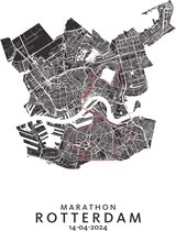 Marathon van Rotterdam - 2024 - print